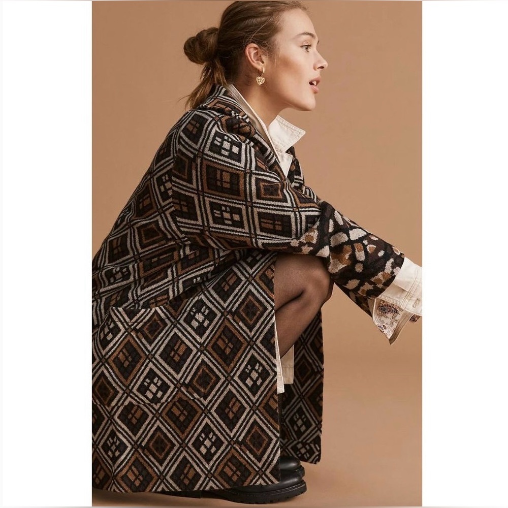 Anthropologie Sweater Coat